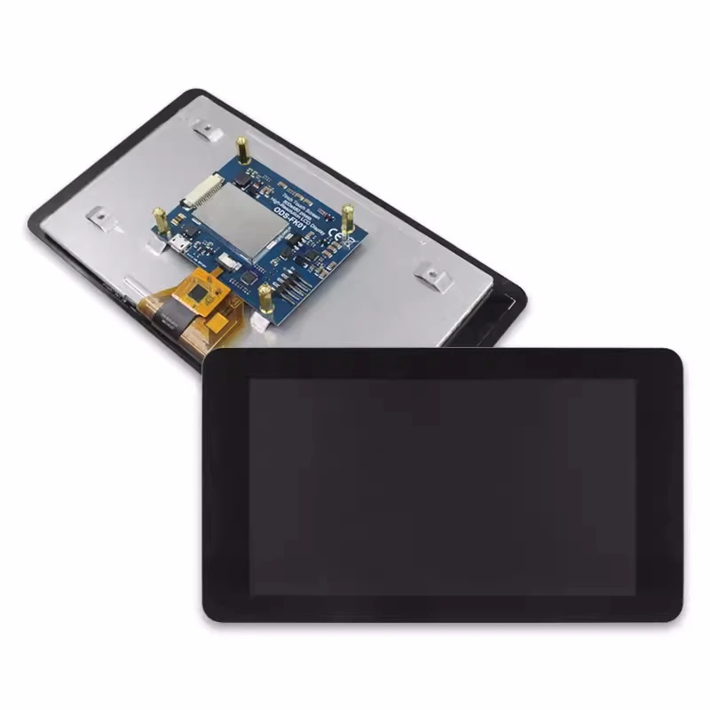 NYRaspberry Pi 4 Generation Raspberry Pi 3B+/4B Offizielles 7-Zoll-Touchdisplay Kapazitiver DSI-Bildschirm