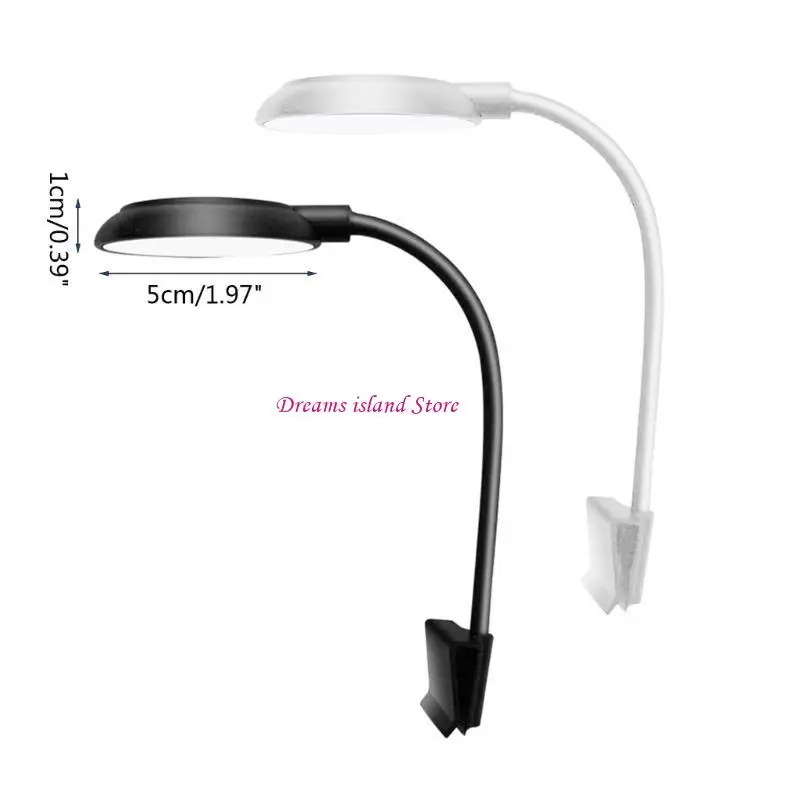 LED LED Aquarium Clamp Light 5W Clip-on Lighting 360 Degree قابل للتعديل لا وميض HX6C