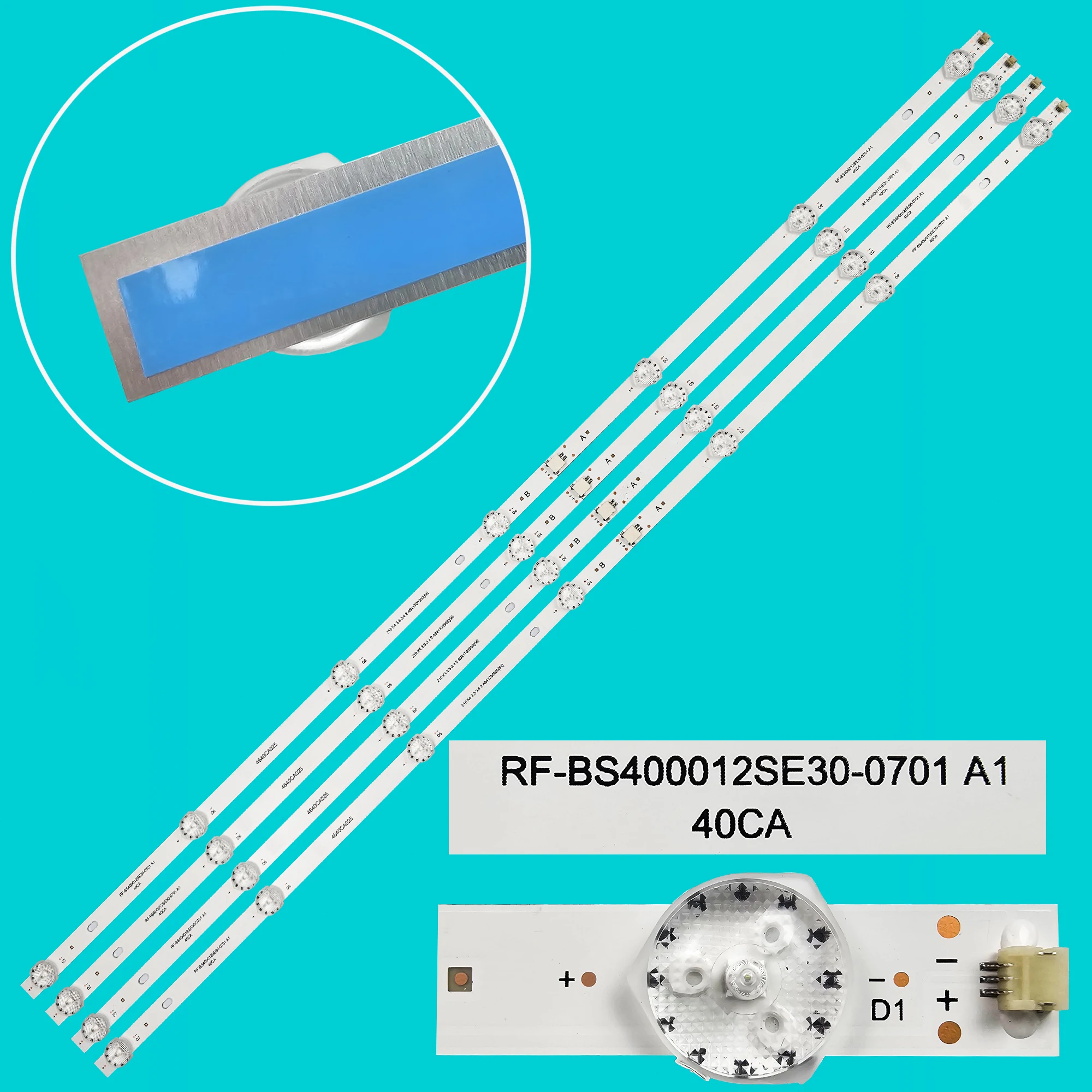 

LED BackLight Strip For LC-40FI3012E F40E8000Q DM-LED40F205BT2 RF-BS400012SE30-0701 A1