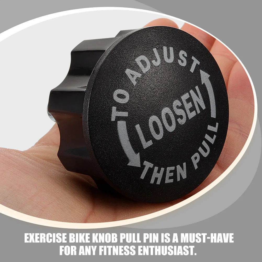 

Fitness Equipment Accessory Rotating Pull Pin Knob For Exercise Bikes Durable Install Compatible With Multiple
