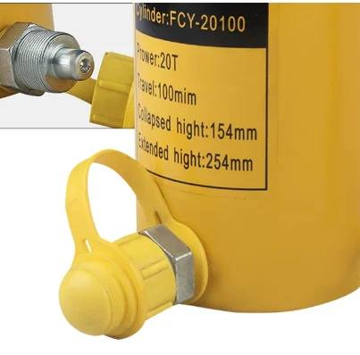 Separate hydraulic jack 20T electric split type ultra-thin short type extended cylinder