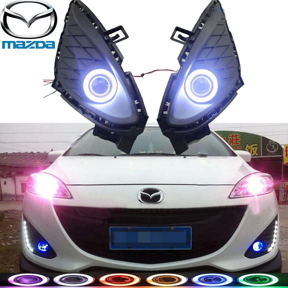 2013~2016y car bumper head light for mazda 5 Mazda5 fog light car accessories headlight for mazda5 mazda 5 projector lens light