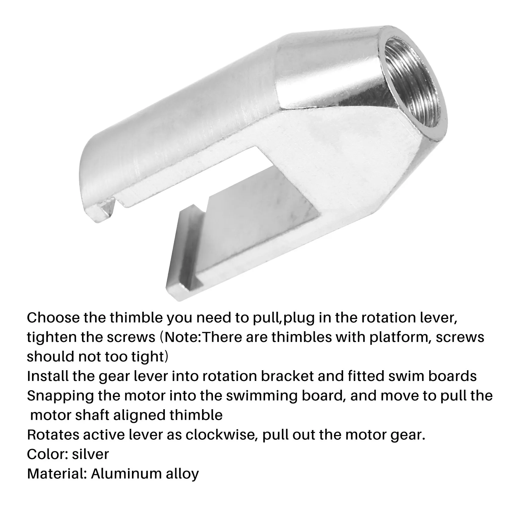 Motor Pinion Gear Puller Remover Tools Set For Rc Helicopter Motor Pinion Parts - Aluminium Alloy