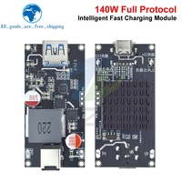 TZT DC 6-30V 140W Multi Protocol Desktop Intelligent Fast Charging Module High-Power For QC4.0+/5.0 PD PPS FCP SCP SFCP AFC