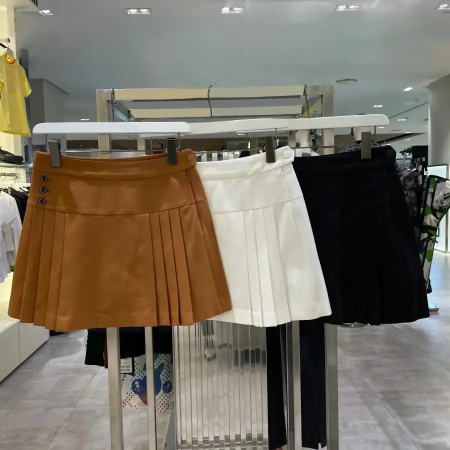 Fashion Versatile Women Golf Pleated Skort Autumn New Casual Athletic Short Skirt Ladies Golf Clothing