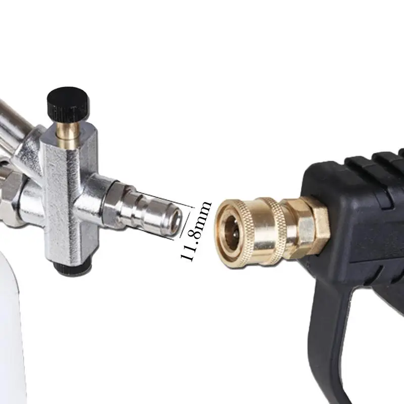 Foam Cannon Hose Attachment Pressure Washer Attachment Car Foam Sprayer Foam Car Wash Spraying Power Washer Sprayer Nozzles For