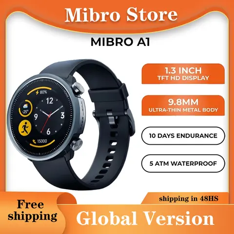Mibro A1 sports smart bluetooth watch waterproof watches monitor reloj inteligente Smartwatch relojes para hombres relogio mascu