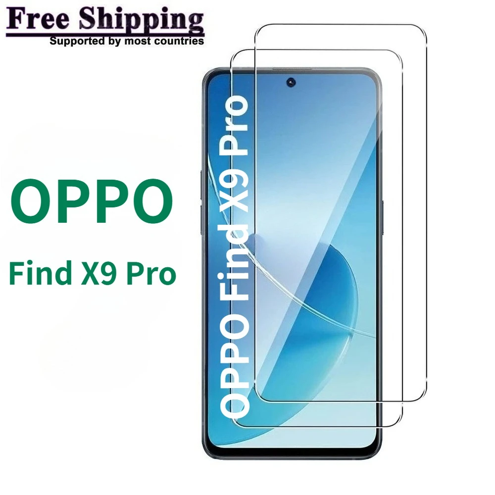 

Screen Protector for OPPO Find X9 Pro Tempered Glass High Aluminum HD Crystal 9H Transparent Anti Scratch for OPPO Find X9+