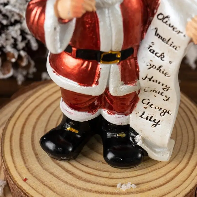 

E8BD Santa Pendant Christmas Tree Decorations For Indoor Outdoor Party Holiday