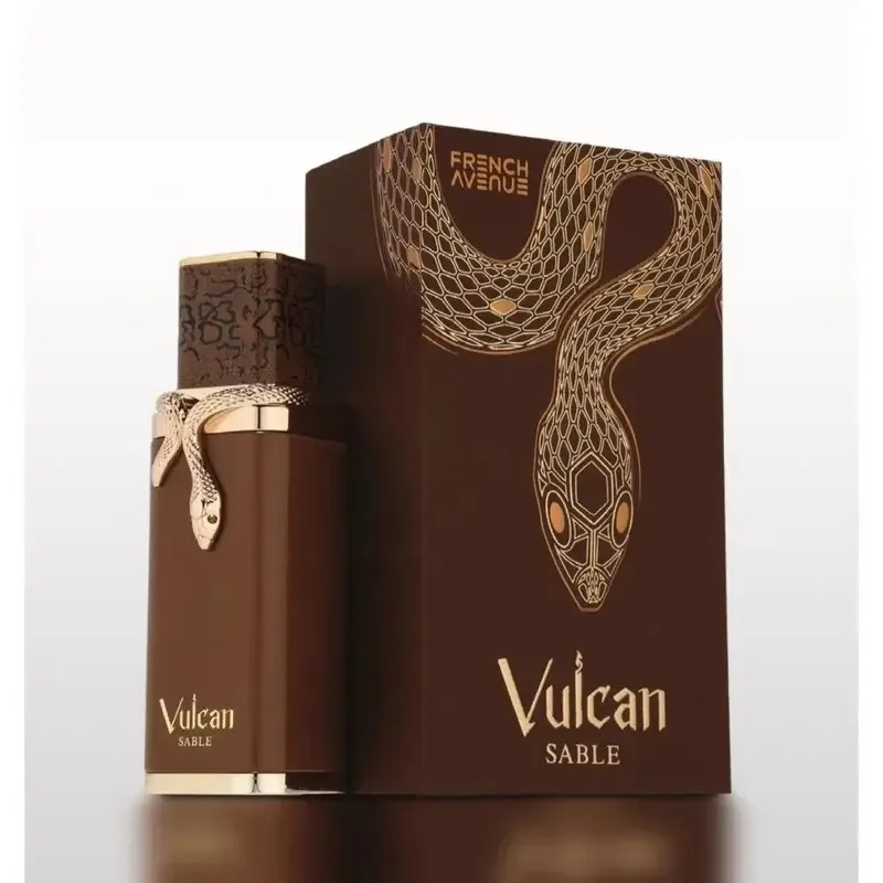 Spray de perfume France Vulcan Sable: nuevo perfume de madera fresca, nicho de alta gama, adecuado para citas, duradero, neutro