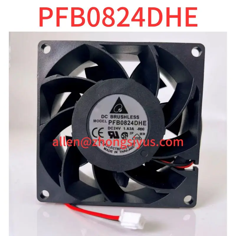 

Brand-new PFB0824DHE 24V 1.63A Original DELTA 8038 Extra Large Air Volume Cooling Fan 2-wire 3-wire 4-wire