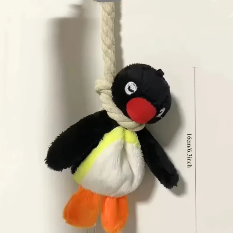 16 cm Schöne Pinguin Plüsch-schlüsselanhänger Niedlichen Pinguin Puppe Rucksack Anhänger Kreative Tier Puppe Schlüsselbund Mädchen Frauen Tasche Zubehör