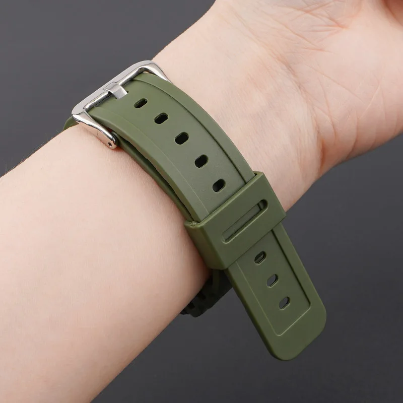 Silicone Band for DW5600/5000 Rubber Strap for Casio G-Shock 9052 5600 6900 Series Sport Waterproof Replacement Band Accessories