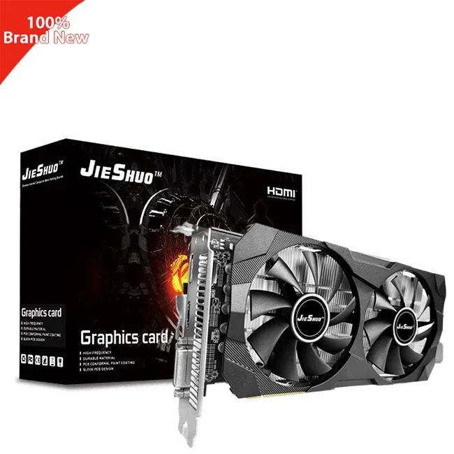 

JIESHUO 100% New RX 580 16G Graphic Card Radeon RX580 Gaming Computer 16G PC Video Cards Vga DP Graphic Cards 16gb Rx 580