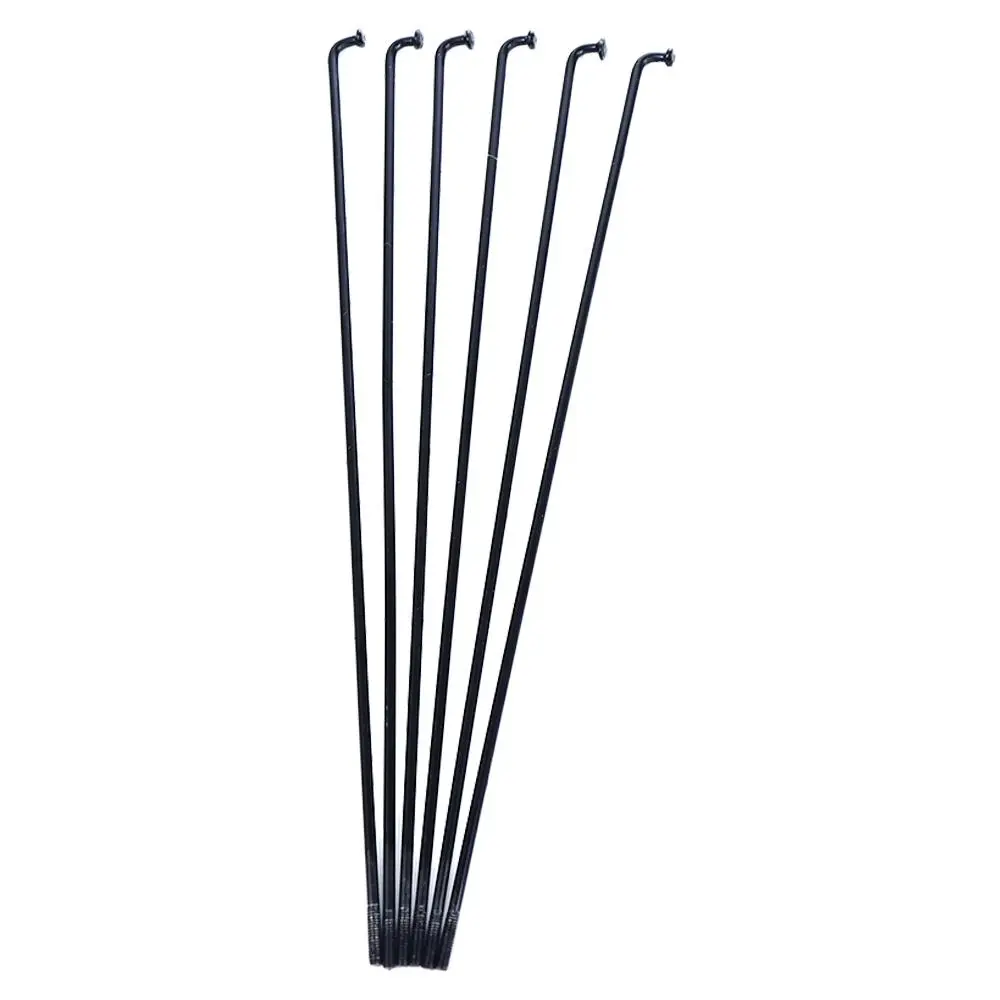 Schwarze Fahrradzubehörteile 170mm-290mm 27,5 Zoll Rennrad 700C Räder Speichen Nippel Edelstahl Fahrradspeichen – Detail 3