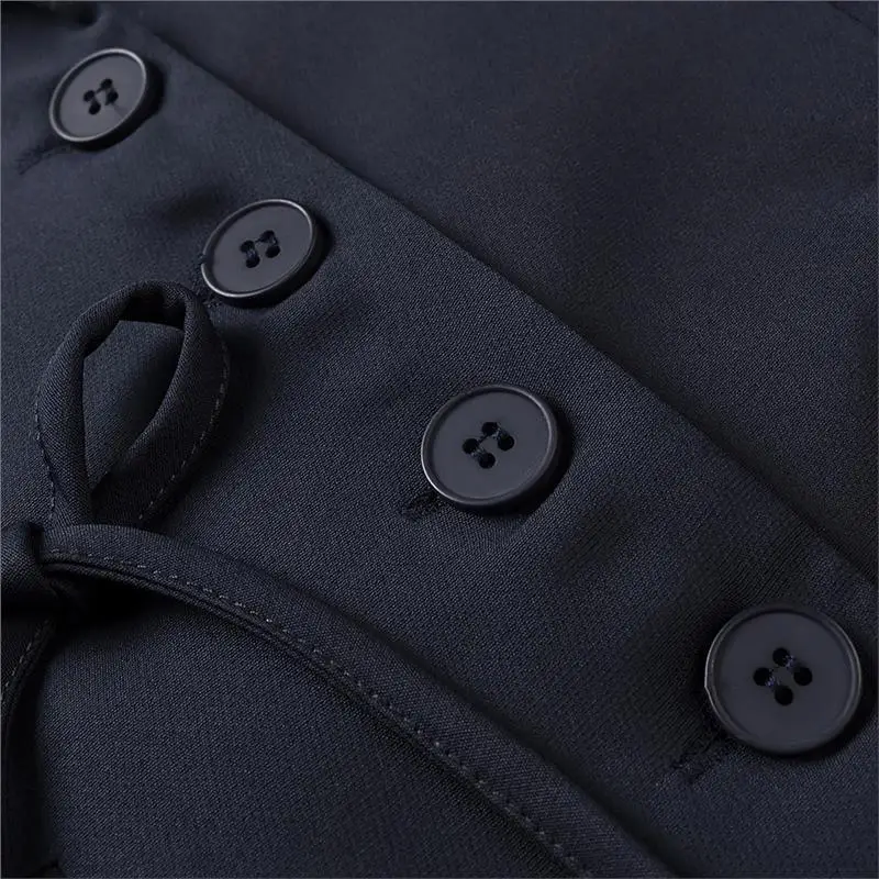 

Faionable Loose Women's Suit Jaet with Knot Autumn 2025 Spring European Sle Long Sve Busin Wear