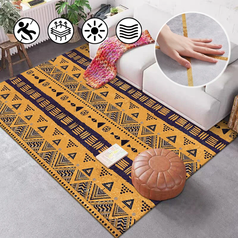 

Turkish ethnic style vintage classical carpet home decoration dirty rug carpets for living room bedroom entrance door mat