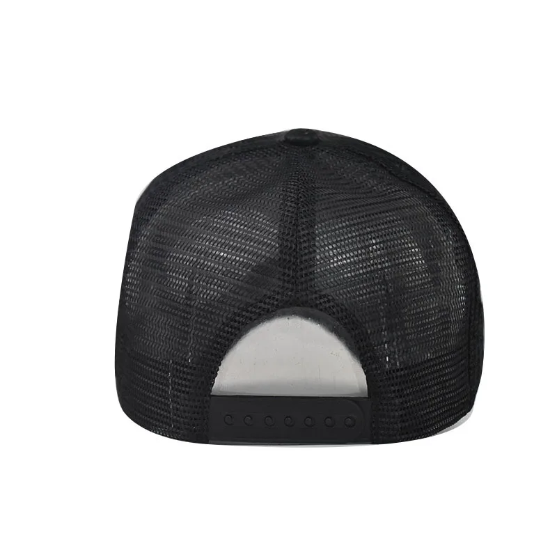 New Mesh Baseball Caps For Men Casual Embroidered Snap Back Mens Caps And Hats Spring And Summer Sun Protection Outdoor Gorras