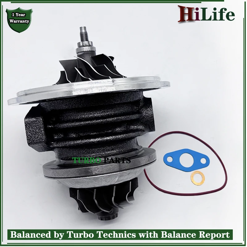 GT15 Turbocharger Cartridge 708867 Turbo CHRA 708866 for Opel Signum Astra G Zafira A 2.0 DTI 74 Kw Y20DTH 2000-2005 Turbine