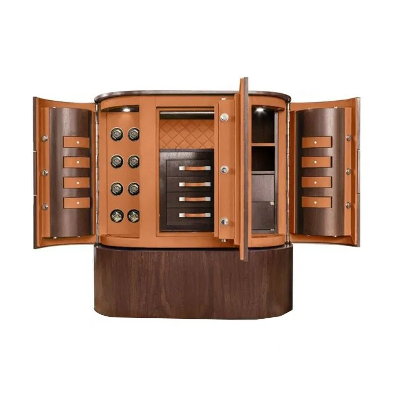 High-end solid wood safe, high-end password anti-theft, cabinet