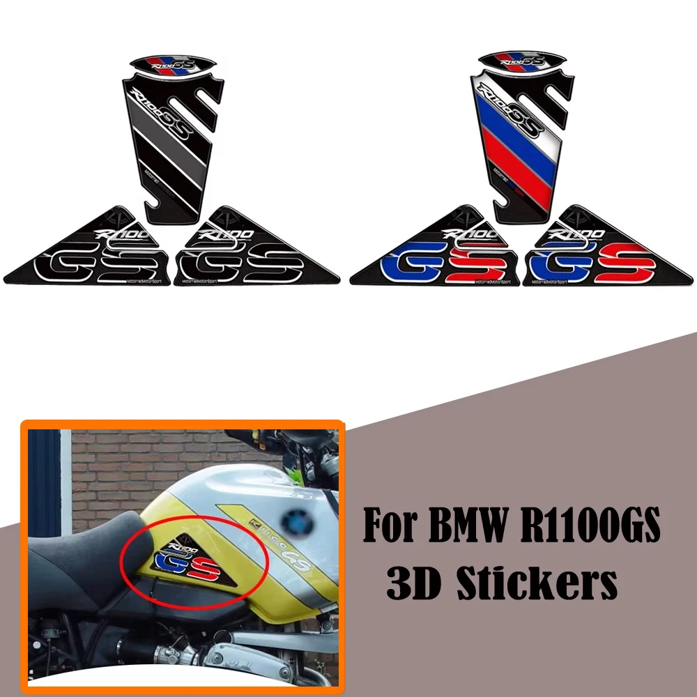 

For BMW R1100GS R 1100 GS R1100 GSA Motorcycle Stickers Decals Protection Gas Fuel Oil Kit Knee ADV Adventure Tank Pad Grips