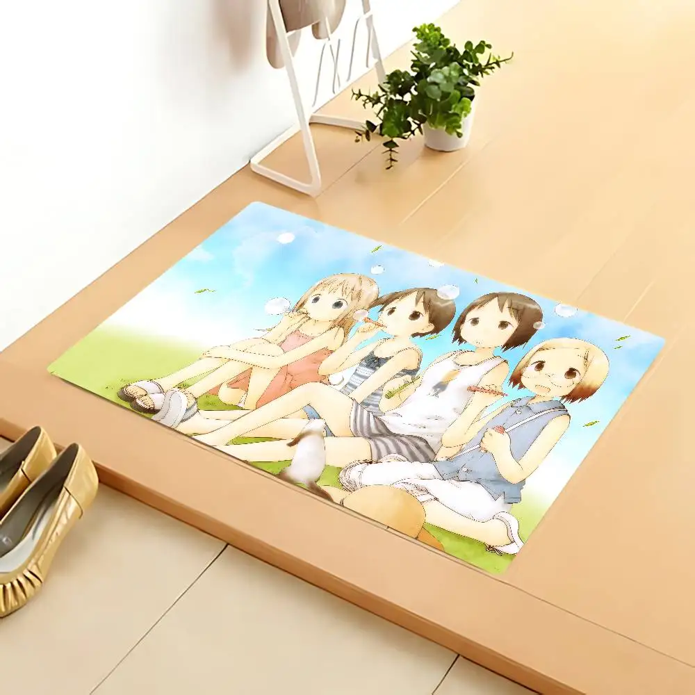 I-Ichigo Mashimaro Strawberry Marshmallow Hallway Carpet Retro Multiple Choice Living Room Kitchen Rug Non-Slip Welcome Rug