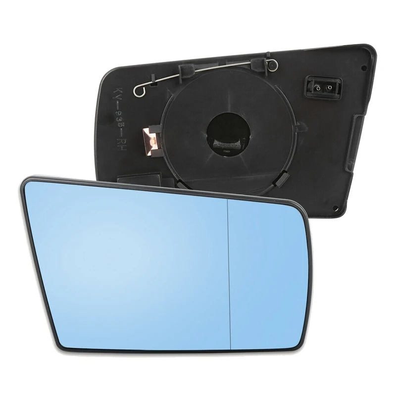 Heated Side Wing Mirror Glass With Backing Plate For Mercedes C W202 E W210 S W140 1994-2000 Left Right Pair Replacement Part
