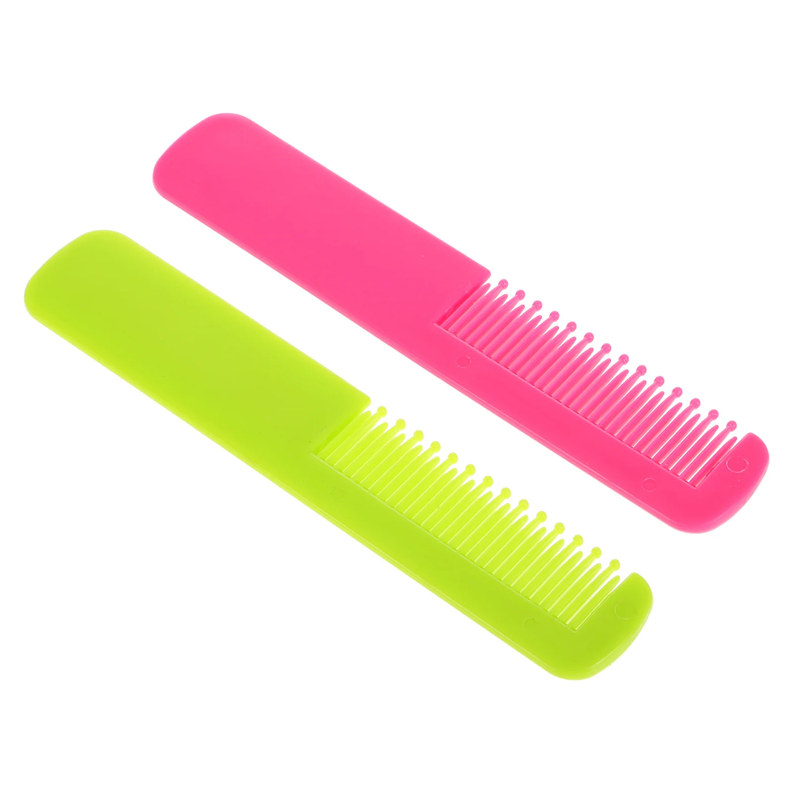 ชุดหวีเด็ก 2 ชิ้น หวีซี่กลม วัสดุ ABS นุ่มนวล ช่วยสางผมไม่พันกัน สำหรับทารกแรกเกิด เด็กวัยหัดเดิน ดูแลหนังศีรษะ หวีเรียบ ปลอดภัยสำหรับเด็ก