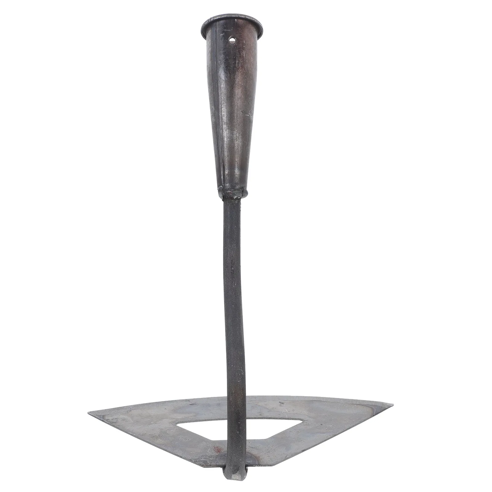 Hardened Hollow Hole Garden Hoe Heavy Duty Weeding Tool Easy Use Backyard Planting Tool Garden Hoe Agriculture Tools