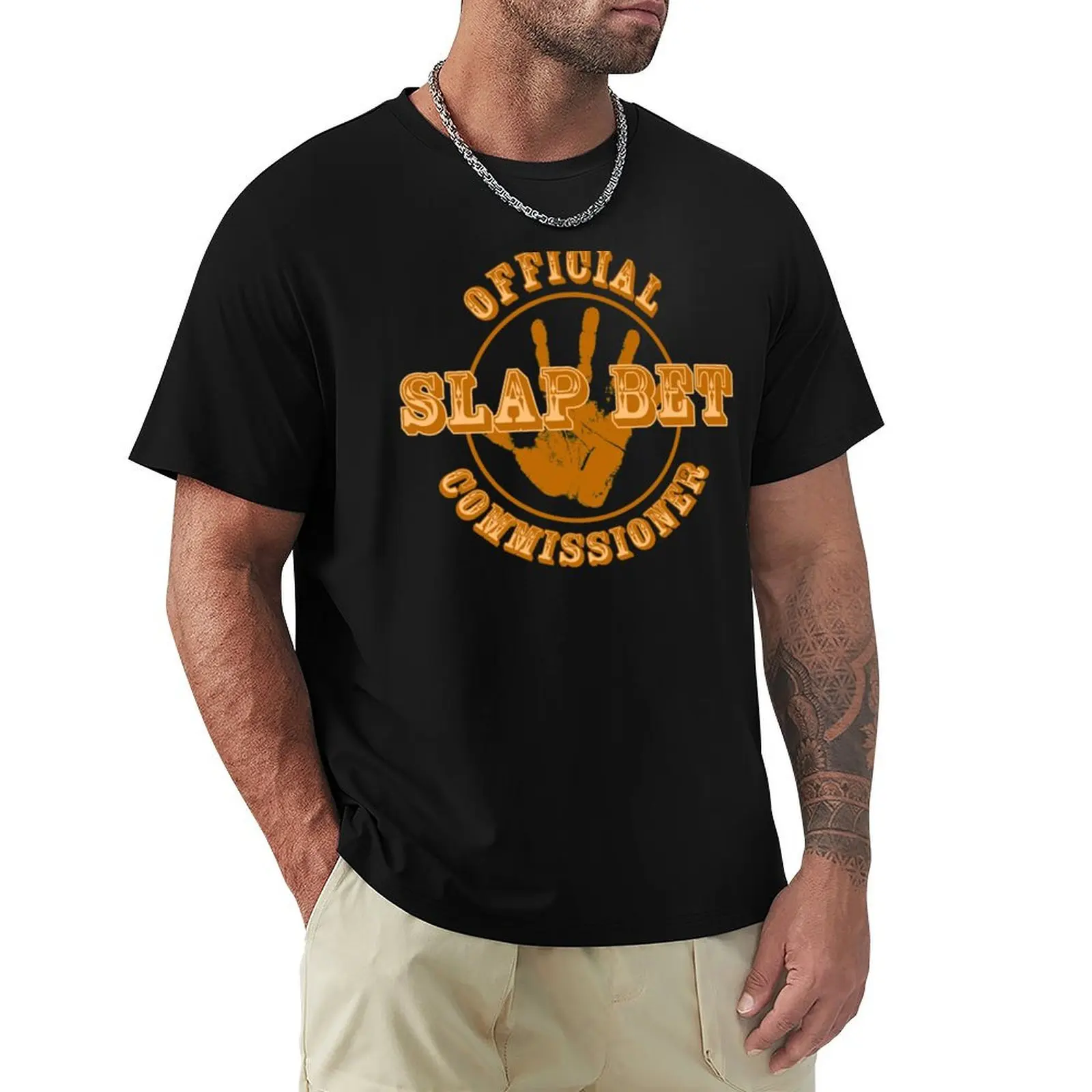HIMYM - Slap Bet Commissioner T-Shirt Fashion Graphic Tee for Men