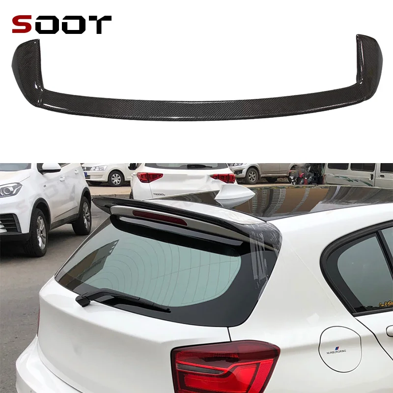 

Carbon Fiber Tail fins For BMW 1 Series F20 116i 118i 2011-2019 Rear Spoiler Duckbill Car Retrofit the rear wing Auto Parts