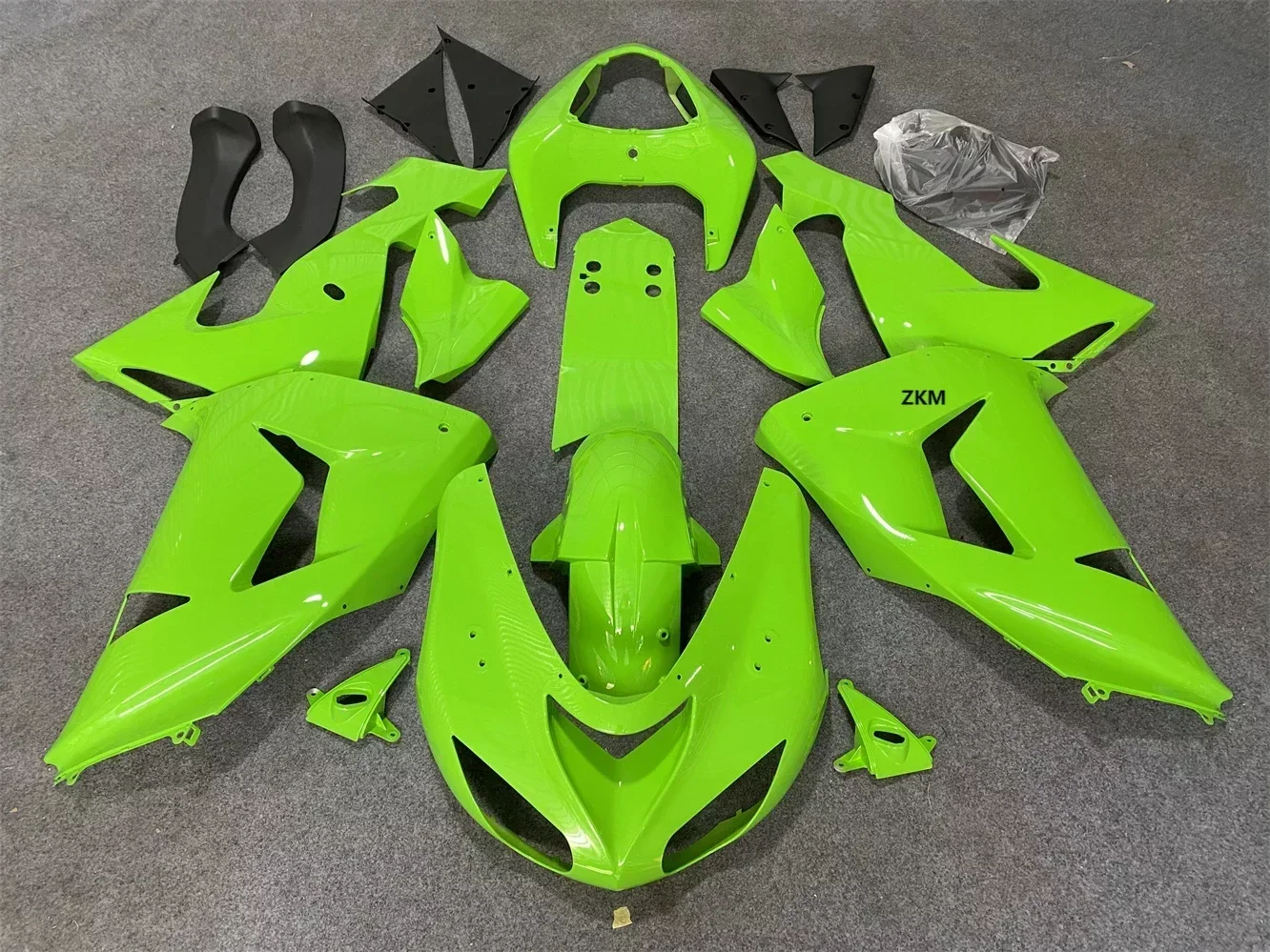 

New ABS Plastic Shell Motorcycle Fairing kit Fit For kawasaki Ninja ZX10R 2006 2007 06 07 10R ZX-10R Custom green