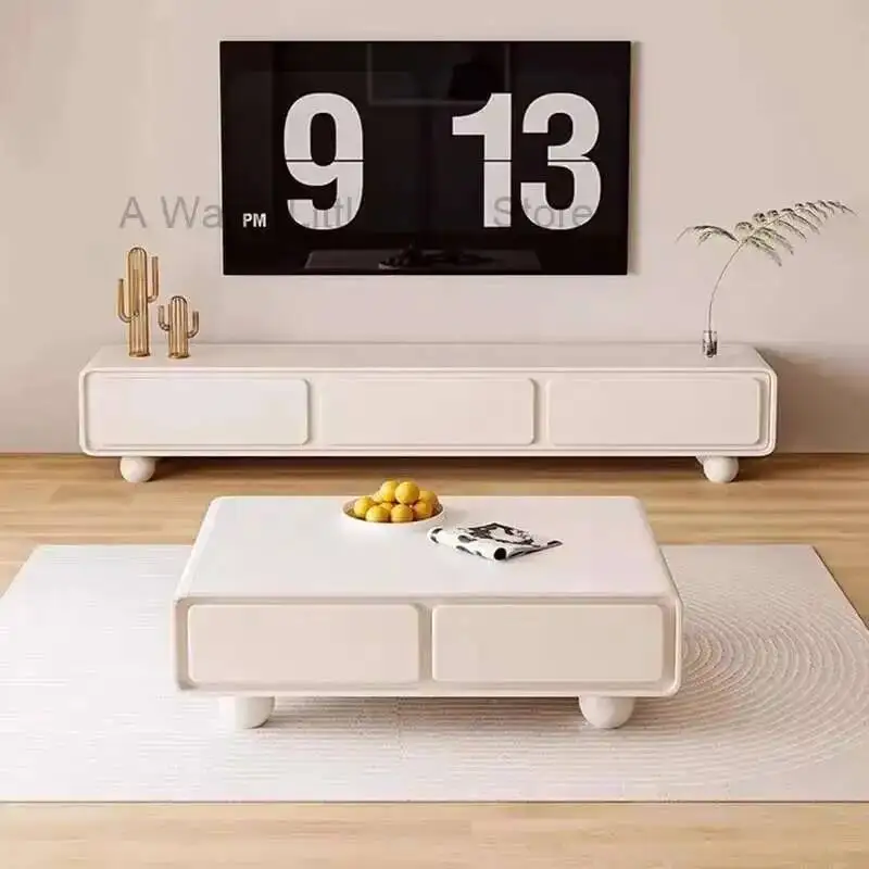 

Premium Trendy Drawer Storage TV Stand Beauty Vintage TV Cabinet Classic Nordic Mueble De Sala Modernos Livingroom Furniture
