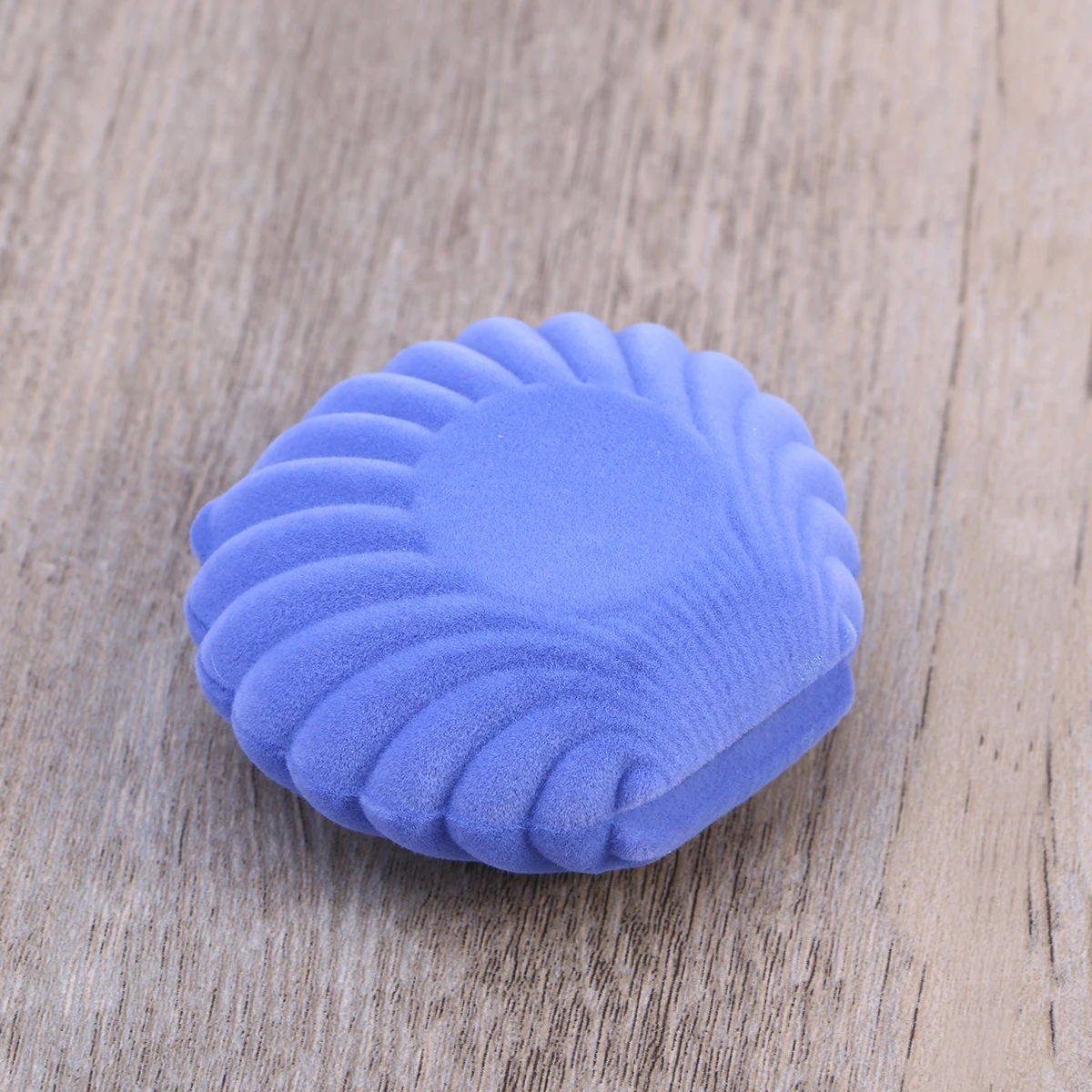 

Shell Shape Jewelry Box Sky Blue Perfect Wedding Engagement Ring Organizer Necklace Earrings Storage Display Gift Case