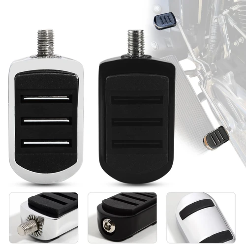 Imagen 2 del producto Estriberas de cambio de marchas para motocicletas Harley Touring Softail Dyna Electra Street Glide FLHTC Road King Fat Boy FLFBS Sportster Iron 1200 883 Low Rider Ultra Limited