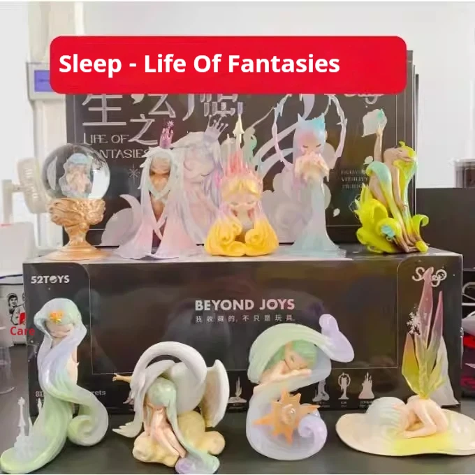 

52toys Original Sleep Life Of Fantasies Series Blind Box Cute Trendy Collectible Figurines Figure Ornaments Girls Birthday Gift