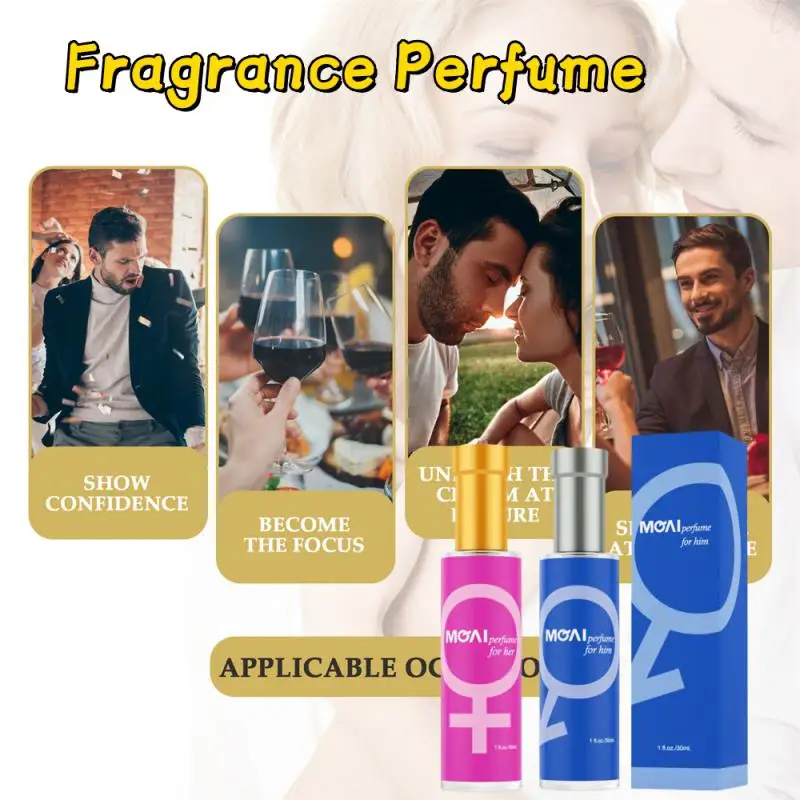 

4PCS Perfume Pheromone Oil Attract With Pheromone Infused Fragrance Oil Sexually Fragrance Aromatheray Sexy Oil For Men Women