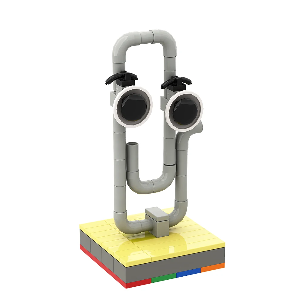 MOC-84403 Clippy The Age Revealer world Model cegieł zestaw klocków klocki edukacyjne zabawki dla prezent urodzinowy dla dzieci