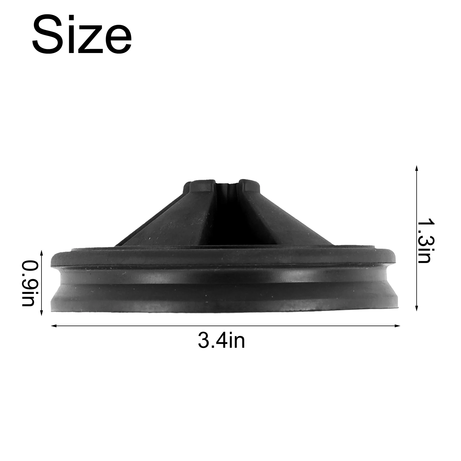 

Rubber Garbage Stopper Disposal Splash Guard Garbage Stopper Easy Cleaning Household Kitchen Dining Accessories Replacement