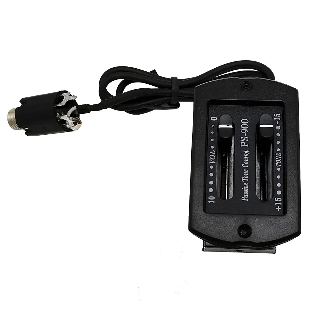 Pre-Wired Acoustic Guitar EQ Equalizer 2-Band Guitarra Preamp EQ Piezo Pickup System Passive PS-900
