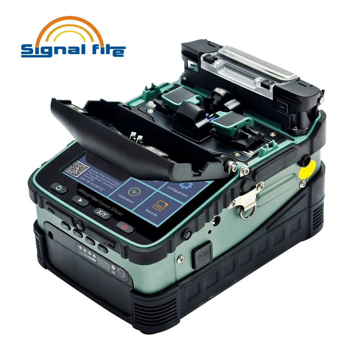 Fiber Splicer Signal Fire AI-6A+ New Model Optical Fiber Fusion Splicer with 6 Motors Core Alignment and VFL OPM for FTTA