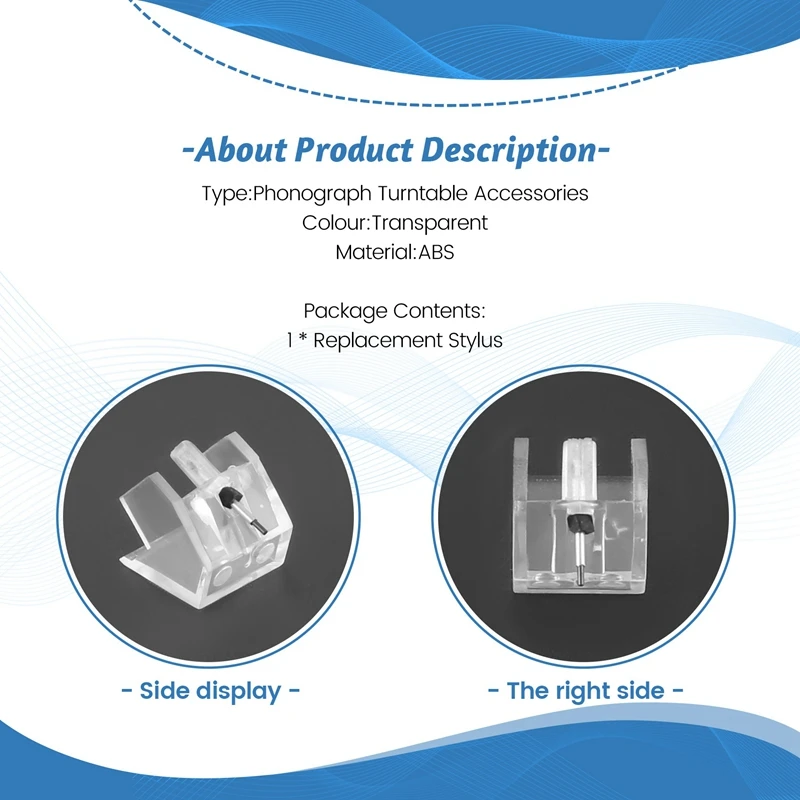 B03B-Replacement Stylus For Sanyo ST55D ST29D ST57D Goldring Elan Elektra LP Phonograph Turntable Accessories