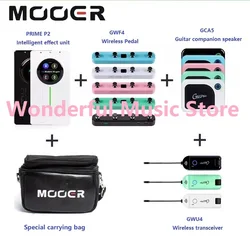 MOOER PRIME P2 Guitar Smart Effector - GCA5 Bluetooth Practice Speaker - GWF4 Wireless Pedal - GWU4 Musical Instrument Wireless