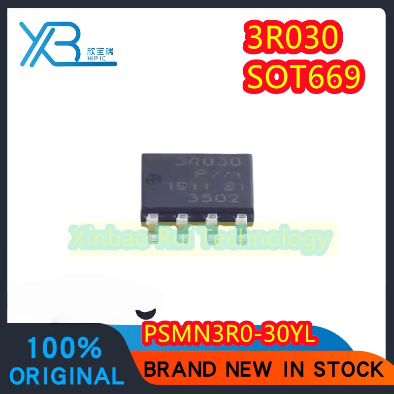 

(10/50 pieces) PSMN3R0-30YL parts mark 3R030 MOS tube field effect transistor SOT-669 brand new original