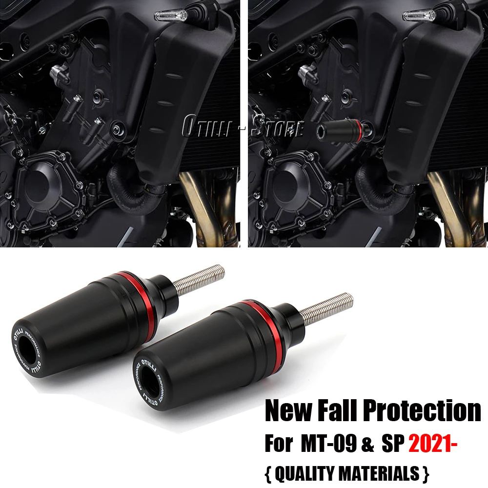 

2021 2022 2023 New Frame Sliders Crash Protector For YAMAHA MT09 SP MT 09 MT-09 Motorcycle Accessories Falling Protection Pad