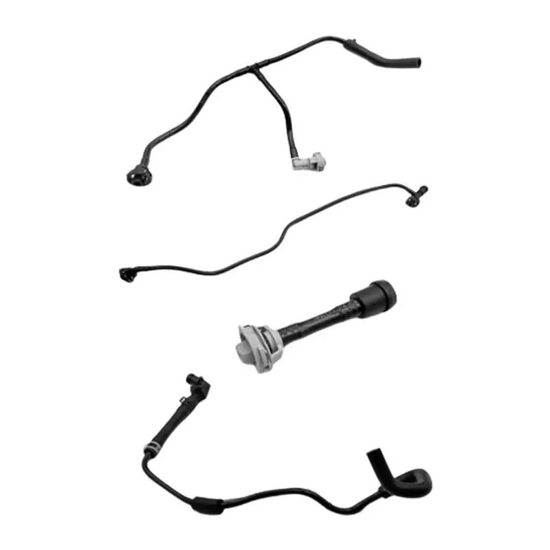 B23B For A4 A5 S4 Q5 A4L A6L Suitable 1Set Coolant Hose- Part Numbers 8W0121081BK 8W0121081BL 8W0121081AN 06L121081K