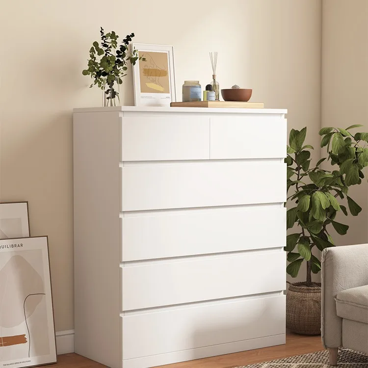 Bedside table Simple small apartment Bedroom chest Shelf Bedside Multifunctional storage cabinet Locker