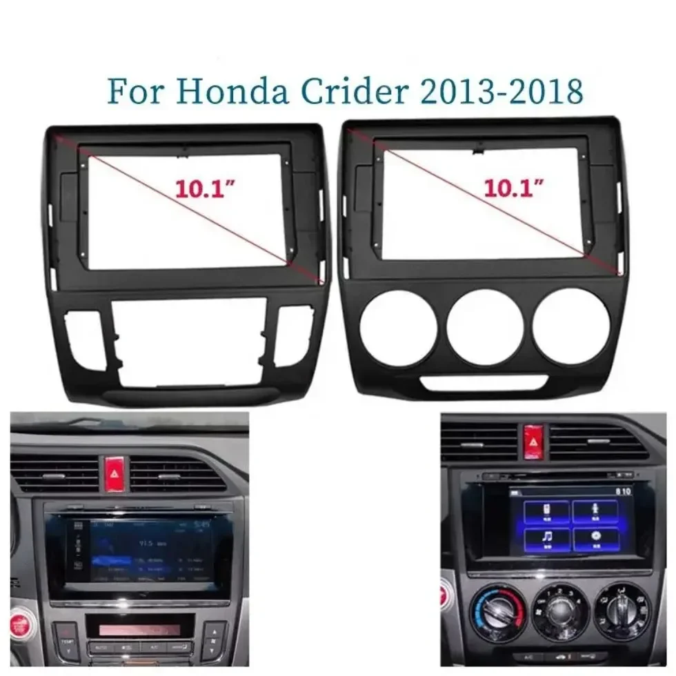 

For Honda Crider 2013-2018 10 Inch Car Frame Fascia Adapter Android Radio Dash Fitting Panel Kit