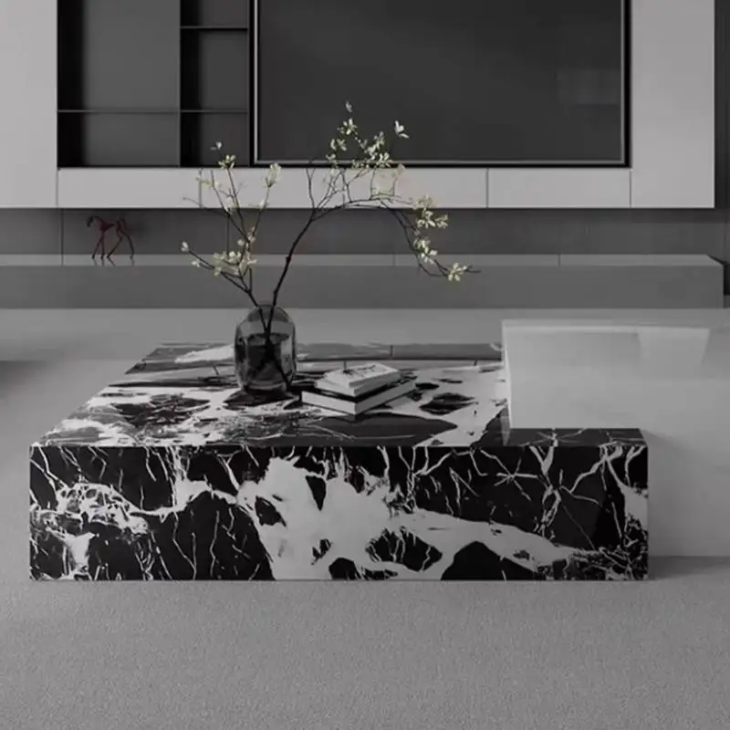 Multifunctional Coffee Table Designer Centerpiece Luxury Marble Coffee Table Mesa Lateral Nordic Muebles Para Hogar Furniture