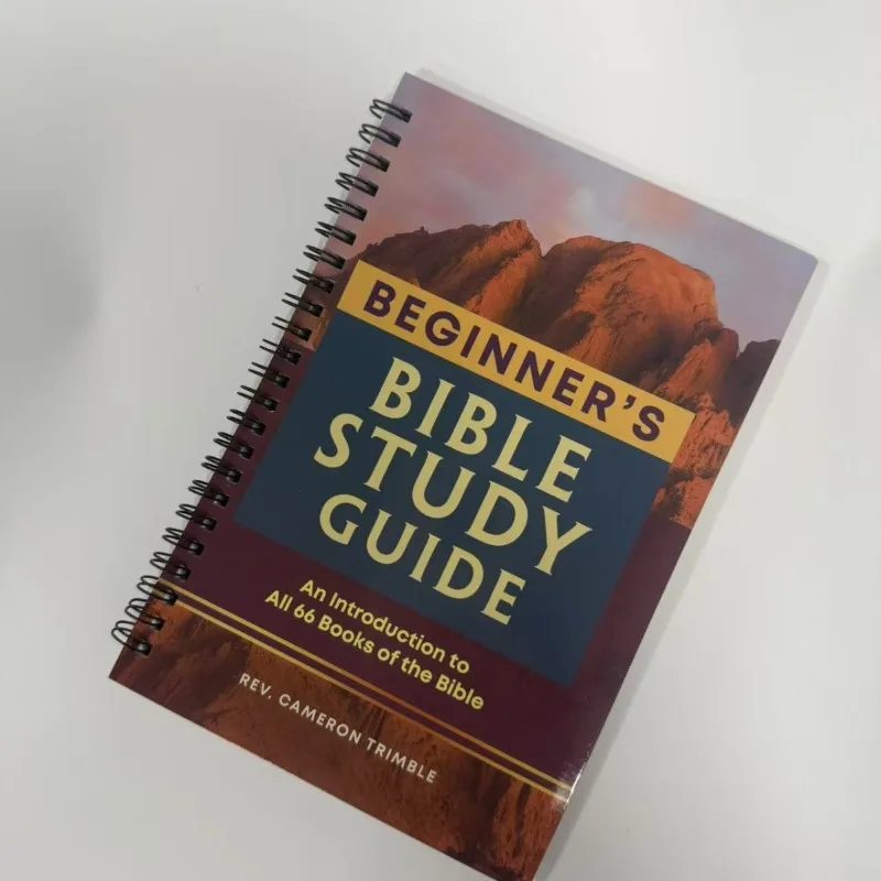 Beginner's Bible Study Guide Mountain Theme – Christian Faith Learning Book for New Believers